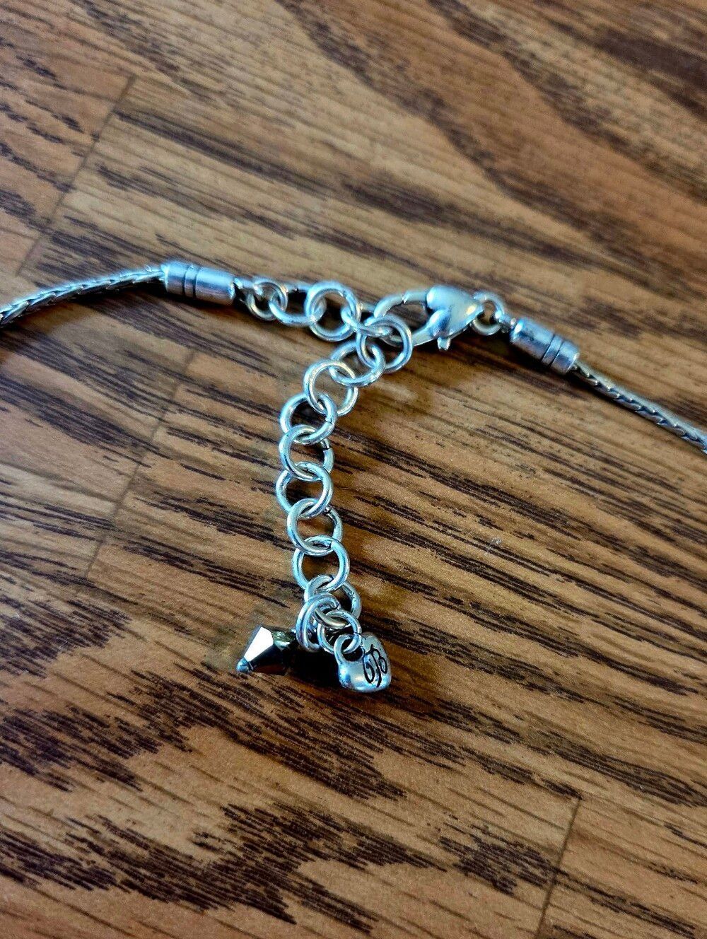 BRIGHTON "Cannes Bronze" Crystal And Silver Necklace BOHEMIAN! - Picture 5 of 10